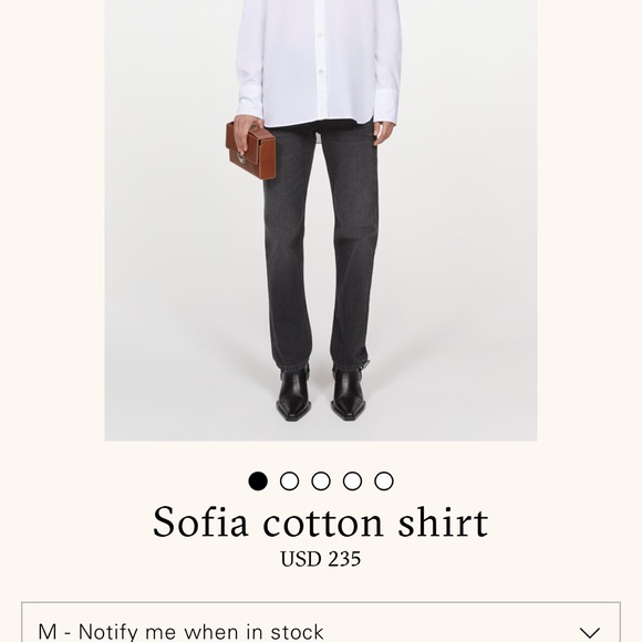 RODEBJER Sofia cotton shirt size M - Picture 5 of 10